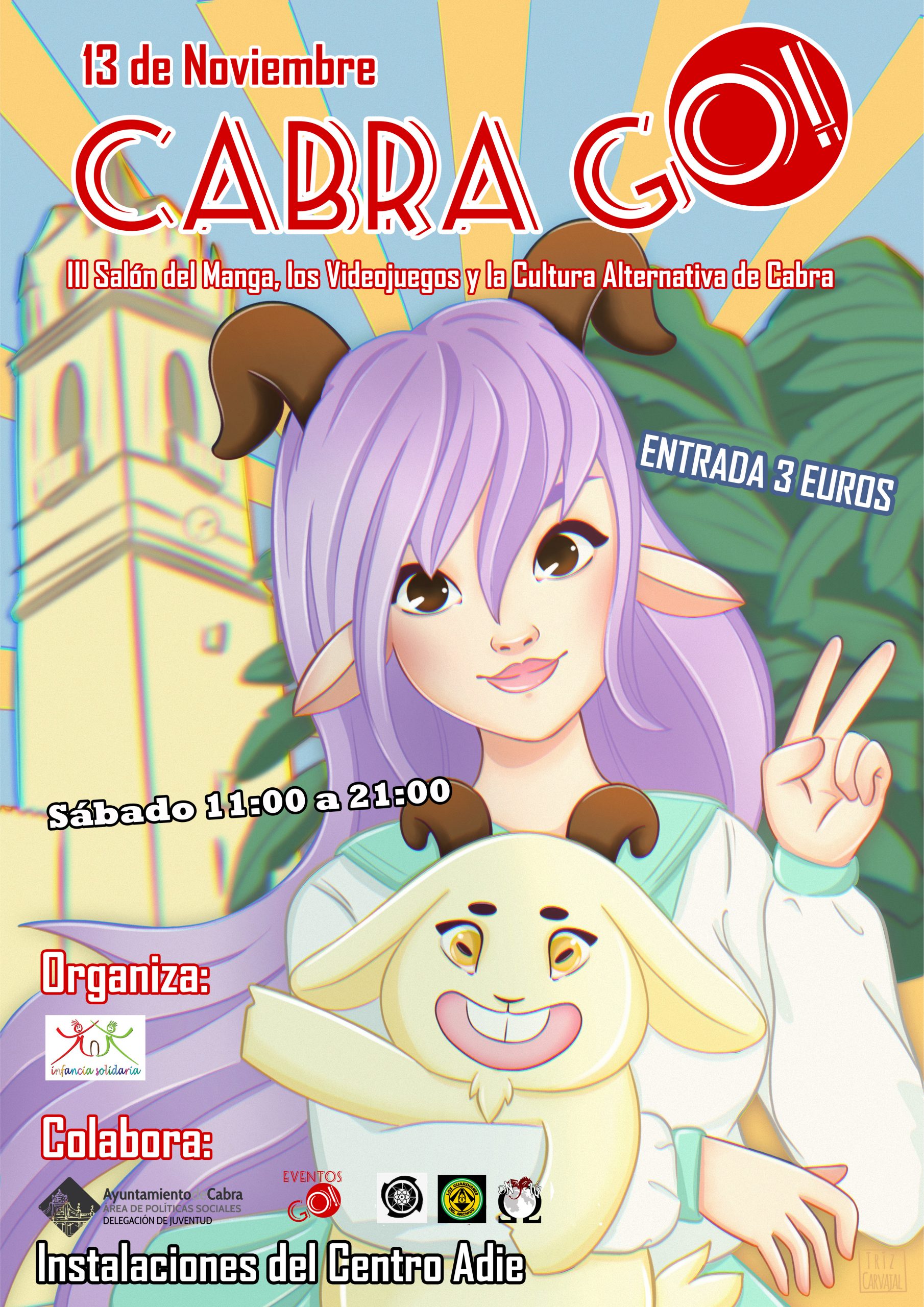 La delegación de Juventud presenta Cabra GO: III Salón del Manga, los videojuegos y la cultura alternativa de Cabra