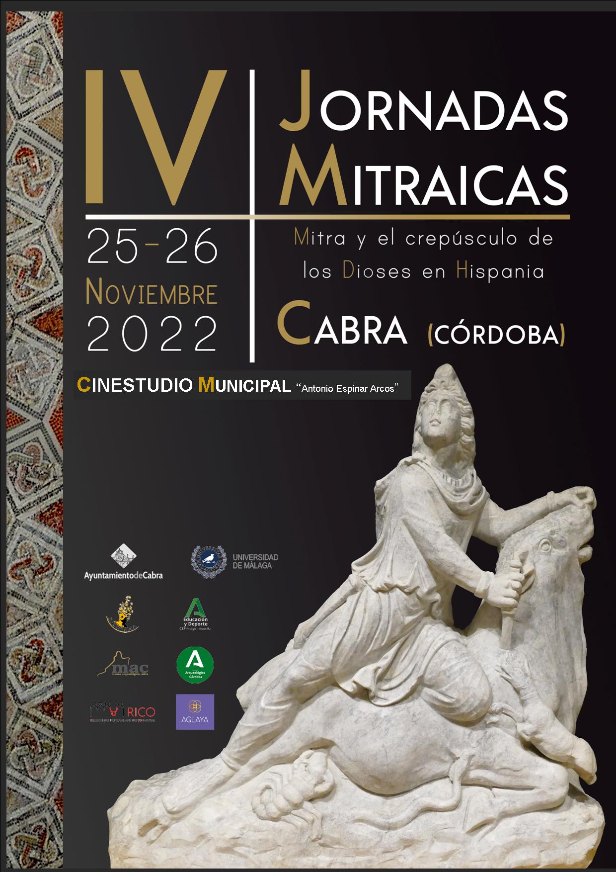 IV JORNADAS MITRAICAS- 25 y 26 de noviembre (CINESTUDIO)