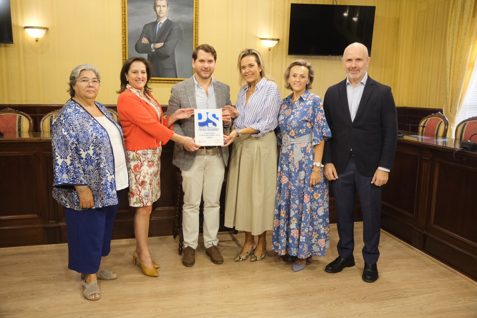 Cabra recibe por segunda ocasión el Premio ‘Pueblo Saludable’ que ...